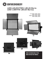 Bresser LED LS-600A Bi-Color Studio Lamp 37.5 W / 5,600 LUX Bedienungsanleitung