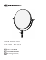 Bresser BR-S36B bi-colour round LED Surface Light, 30 cm Diameter Bedienungsanleitung