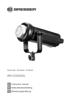 Bresser BR-D3000SL COB LED Spot Light Bedienungsanleitung