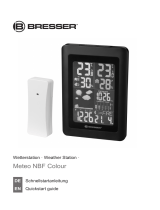 Bresser Meteo NBF Colour DCF radio controlled Weather Station Bedienungsanleitung