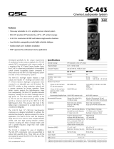 QSC DCS-SC-443C Benutzerhandbuch
