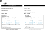 SICK WTB4SL-3V, WTB4SL-3P2264VS02 Bedienungsanleitung