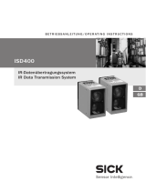 SICK ISD400 IR Data Transmission System Bedienungsanleitung