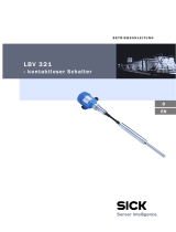 SICK LBV321 - contactless electronic switch Bedienungsanleitung