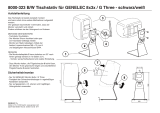 Genelec 8000-323B/W Table stand L-shape Benutzerhandbuch