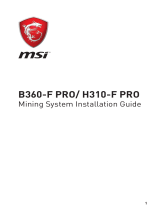 MSI B360-F PRO Bedienungsanleitung