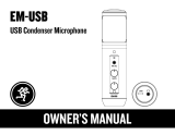 Mackie EM-USB Benutzerhandbuch