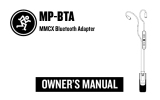 Mackie MP-BTA Benutzerhandbuch