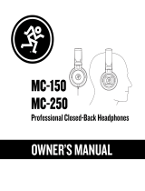 Mackie MC-350 Benutzerhandbuch