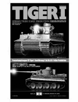 Tamiya 1/16 Tiger I Bedienungsanleitung