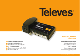 Televes MiniKom F broadband multiband amplifier Benutzerhandbuch