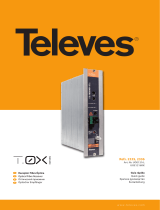 Televes SMATV optical receiver equipped Schnellstartanleitung