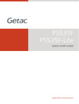 Getac PS535F(52628306XXXX) Benutzerhandbuch