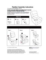 ProLounger RCL61-KZS19-2S Bedienungsanleitung