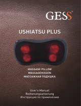 Gess uShiatsu Plus GESS-133 Benutzerhandbuch