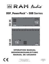 RAM DSP_PowerPack SUB Bedienungsanleitung