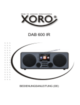 Xoro DAB 600 IR Benutzerhandbuch