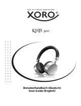 Xoro KHB 300 Benutzerhandbuch