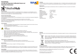 TFA Temperature/Humidity Transmitter with Waterproof Cable Sensor WEATHERHUB Benutzerhandbuch