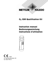 Mettler Toledo O2 ISM Qualification Kit Bedienungsanleitung