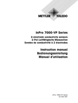 Mettler Toledo conductivity sensors InPro7000-VP Series Benutzerhandbuch