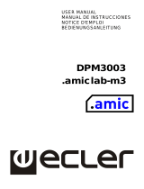 Ecler DPM3003 Benutzerhandbuch