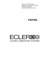 Ecler FAP30L Benutzerhandbuch