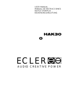 Ecler HAK300 Benutzerhandbuch