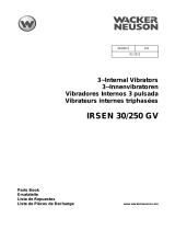 Wacker Neuson IRSEN 30/250 GV Parts Manual