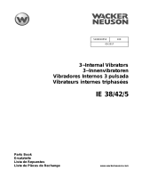 Wacker Neuson Internal Vibrator IE 38/42/5 Parts Manual