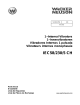 Wacker Neuson IEC58/230/5 CH Parts Manual