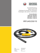 Wacker Neuson IRFU45/230/15 Parts Manual