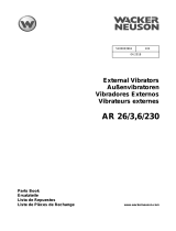 Wacker Neuson AR 26/3,6/230 Parts Manual