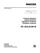 Wacker Neuson AR 36/3,6/240 W Parts Manual
