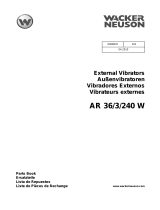 Wacker Neuson AR 36/3/240 W Parts Manual