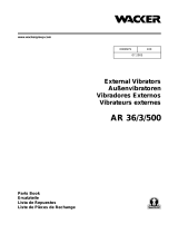 Wacker Neuson AR 36/3/500 Parts Manual