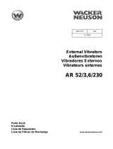 Wacker Neuson AR 52/3,6/230 Parts Manual