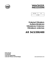 Wacker Neuson AR 54/3/200/400 Parts Manual