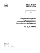 Wacker Neuson FU 1,5/200 W Parts Manual