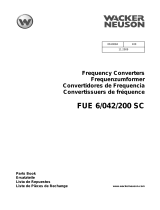Wacker Neuson FUE 6/042/200 SC Parts Manual
