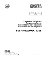 Wacker Neuson FUE 6/042/200SC 4CEE Parts Manual