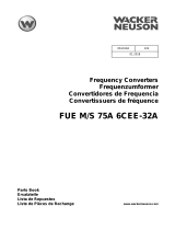 Wacker Neuson FUE M/S 75A 6CEE-32A Parts Manual