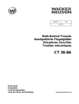 Wacker Neuson CT36-8A Parts Manual