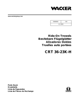 Wacker Neuson CRT36-23K-H Parts Manual