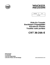Wacker Neuson CRT36-24A-E Parts Manual