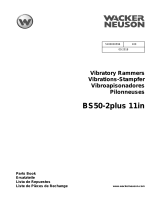 Wacker Neuson BS50-2plus 11in Parts Manual