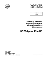 Wacker Neuson BS70-2plus 11in US Parts Manual