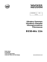 Wacker Neuson BS50-4As 11in Parts Manual