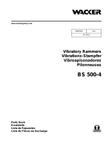 Wacker Neuson BS500-4 Parts Manual