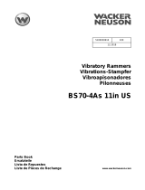 Wacker Neuson BS70-4As 11in US Parts Manual